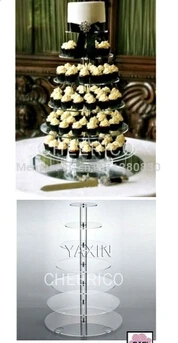 

Manufacturers selling 7 tier warm round cake tower special wedding cake decoration stores acrylic cupcake stand