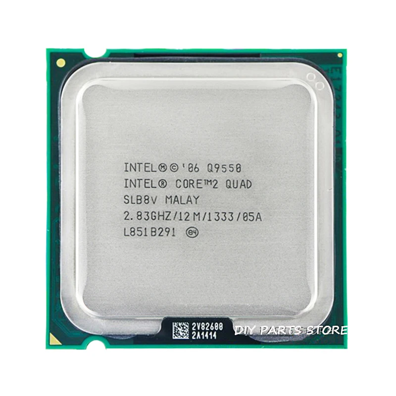 Q9550 4 core  Core 2 Quad   Socket LGA 775 CPU   Processor 2.8G hz/12M /1333GHz)