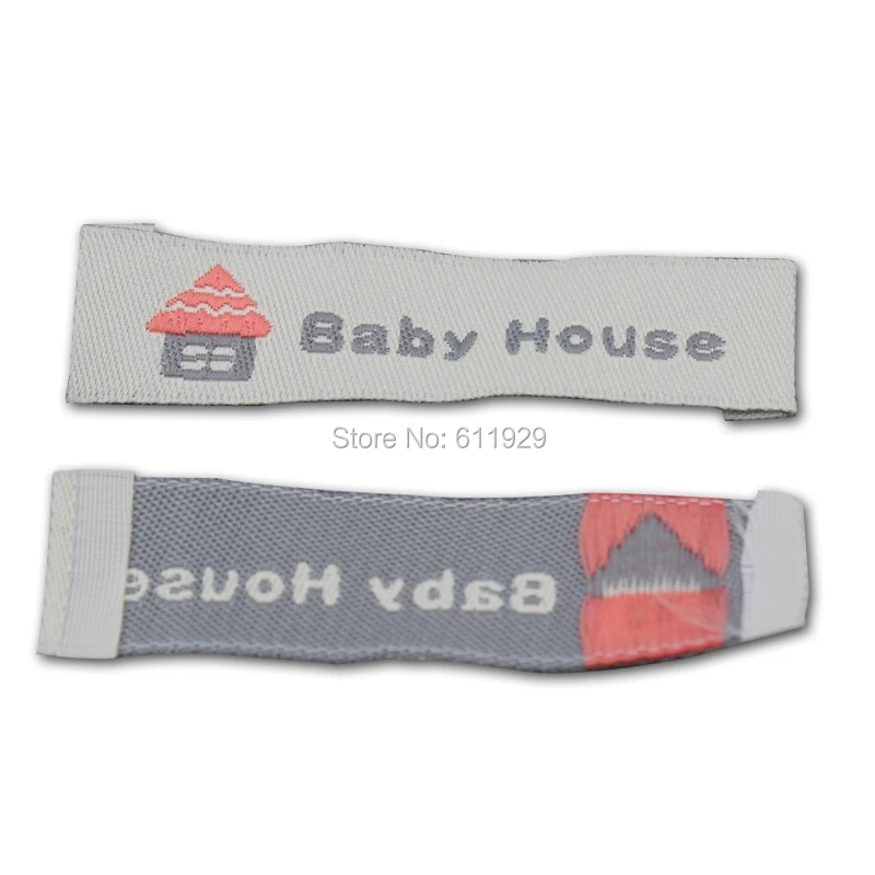 

Free shipping 1000 pcs a lot custom kids clothing labels/tags,garment woven labels,embroidered labels/printed labels/brand