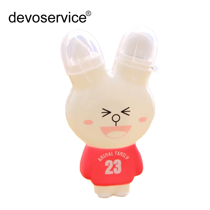 Korea Creative Cute Mini Rabbit Multi-functional Modification Eraser Students' Correction Tape Office Material School Supplies