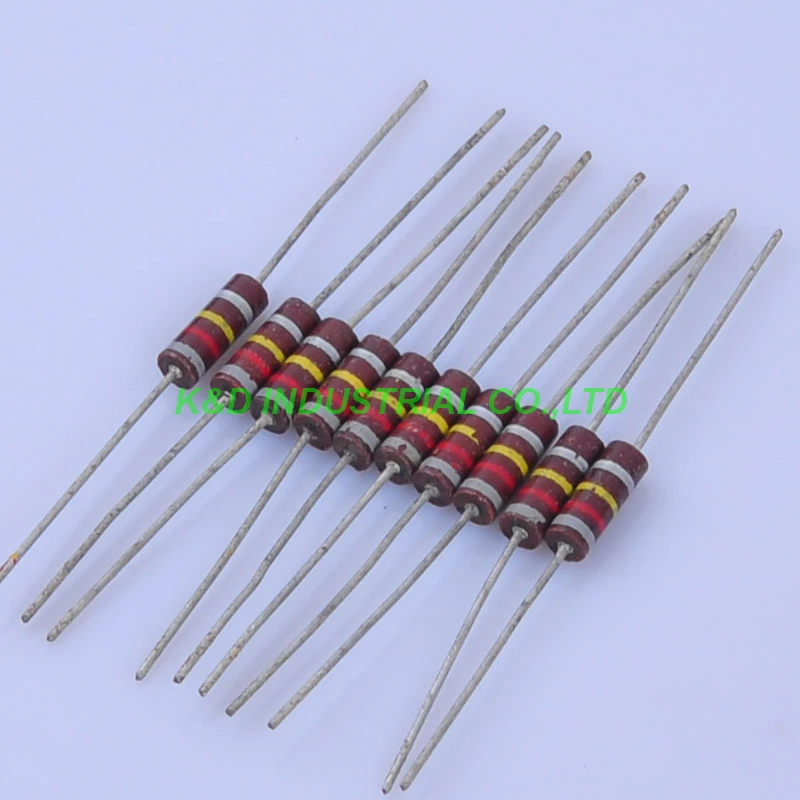 УГЛЕРОДНЫЙ композиционный винтажный резистор 0,5 Вт 820 кОм 10 шт.