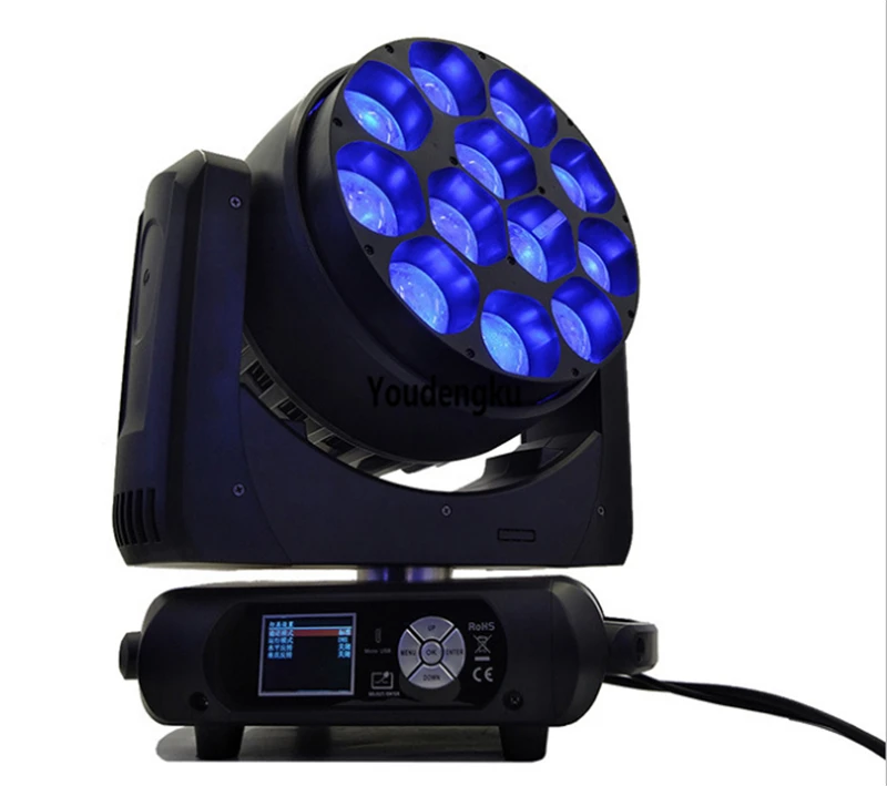 12x40w 4in1 Moving head bee eye dot control rgbw led moving head zoom beam Decoration show party light