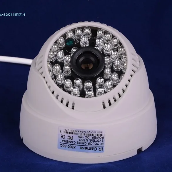 

Hot 750TVL CMOS Color IR-CUT Cctv Security Camera Video Dome Home Indoor