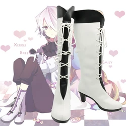 Muslimora Hearts Alice Cosplay Shoes stivali su misura