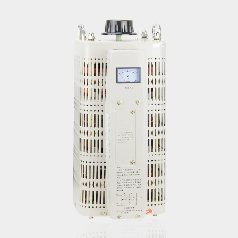 Three Phase Voltage Regulator TSGC2 1.5KVA Input 380V Variac Autotransformer 1500W Regulatable Output 0-430V Power Converter