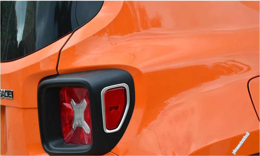 

Lapetus Rear Tail Lights Trunk Lamps Cover Trim Accessories Exterior Fit For Jeep Renegade 2015 2016 2017 2018 2019