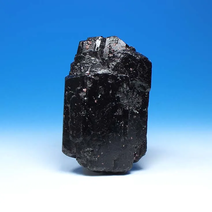 Big black tourmaline tourmaline crystal tourmaline mineral specimen original head marked mine water purification