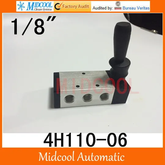 4H110-06 manual valve mechanical valve hand valve pneumatic directional valve two five-way switch