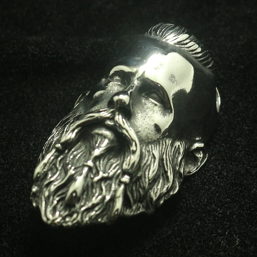 Men 316L Stainless Steel Cool Big Punk Gothic Big Viking Pendants Newest