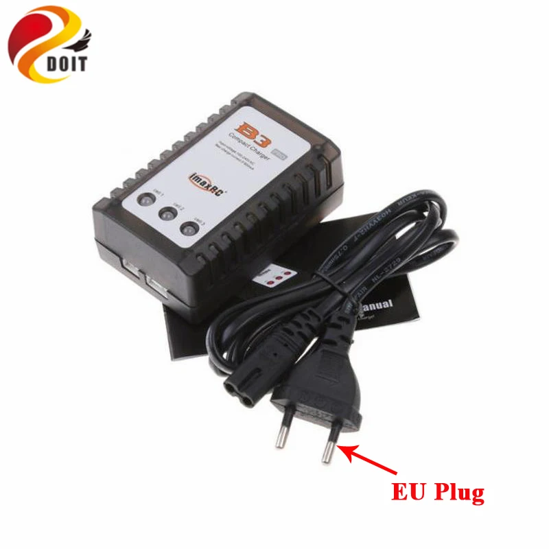 

B3 Charger for Model Aircraft lithium Battery 7.4 V to 11 V, 2 s, 3 s Simple B3 Balance Charger The Power Adapter RC Toy
