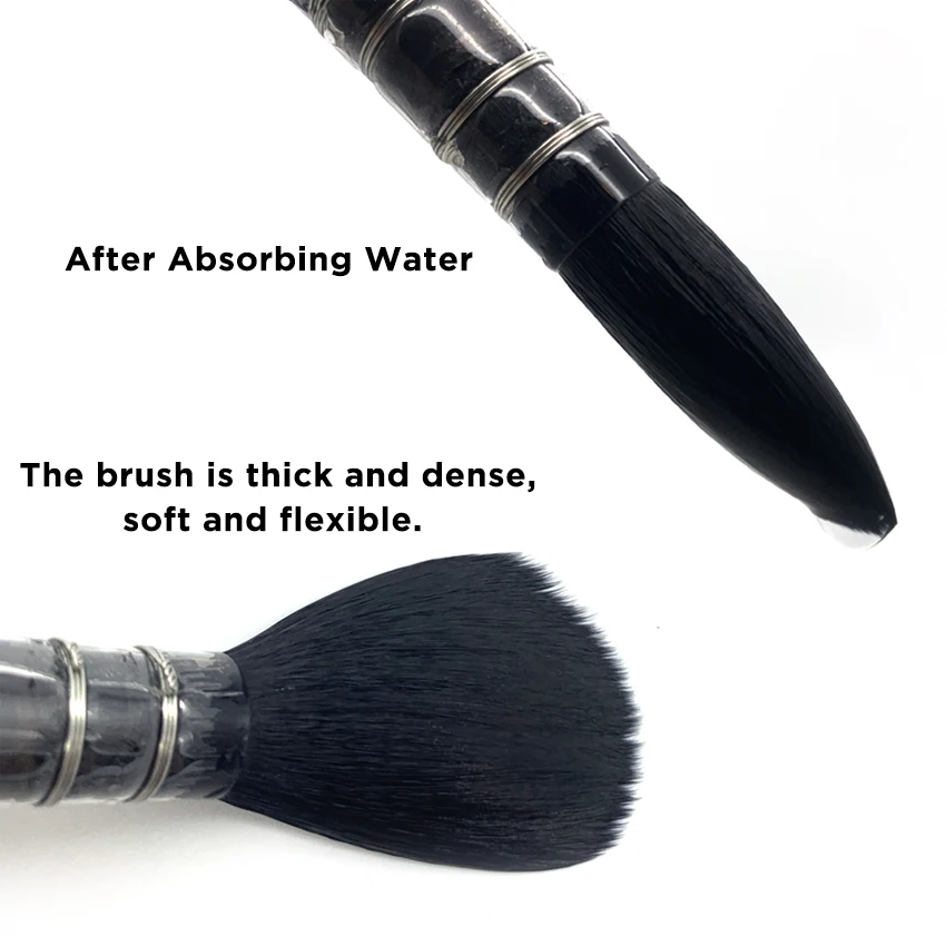 1Pcs Künstler Hand-Malerei Zeichnung Pinsel Professionelle Aquarell Pinsel Stift für Wasser Farbe Malerei Zeichnung Schule Kunst Liefert – Detail 7
