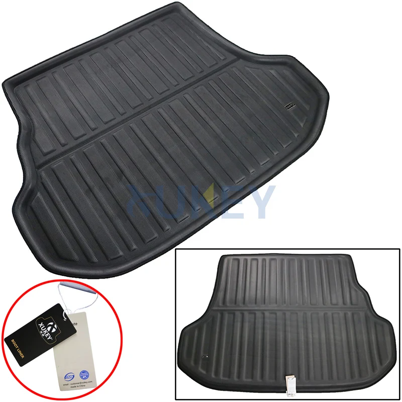 Rear Cargo Mat For Subaru Forester 2003-2008 Cargo Tray Trunk Liner Boot Floor Mat Carpet Protector 2004 2005 2006 2007