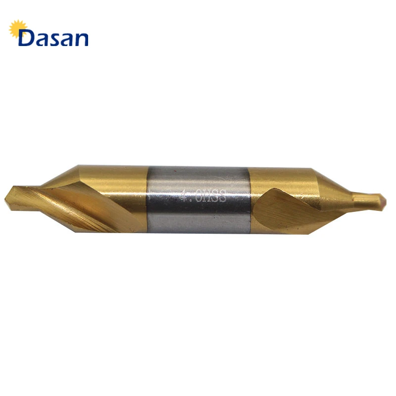 10pc Countersink Bit Center Drill A Precision 4.0mm HSS High Speed Steel Titanium Coat Drill Wood Working Tool