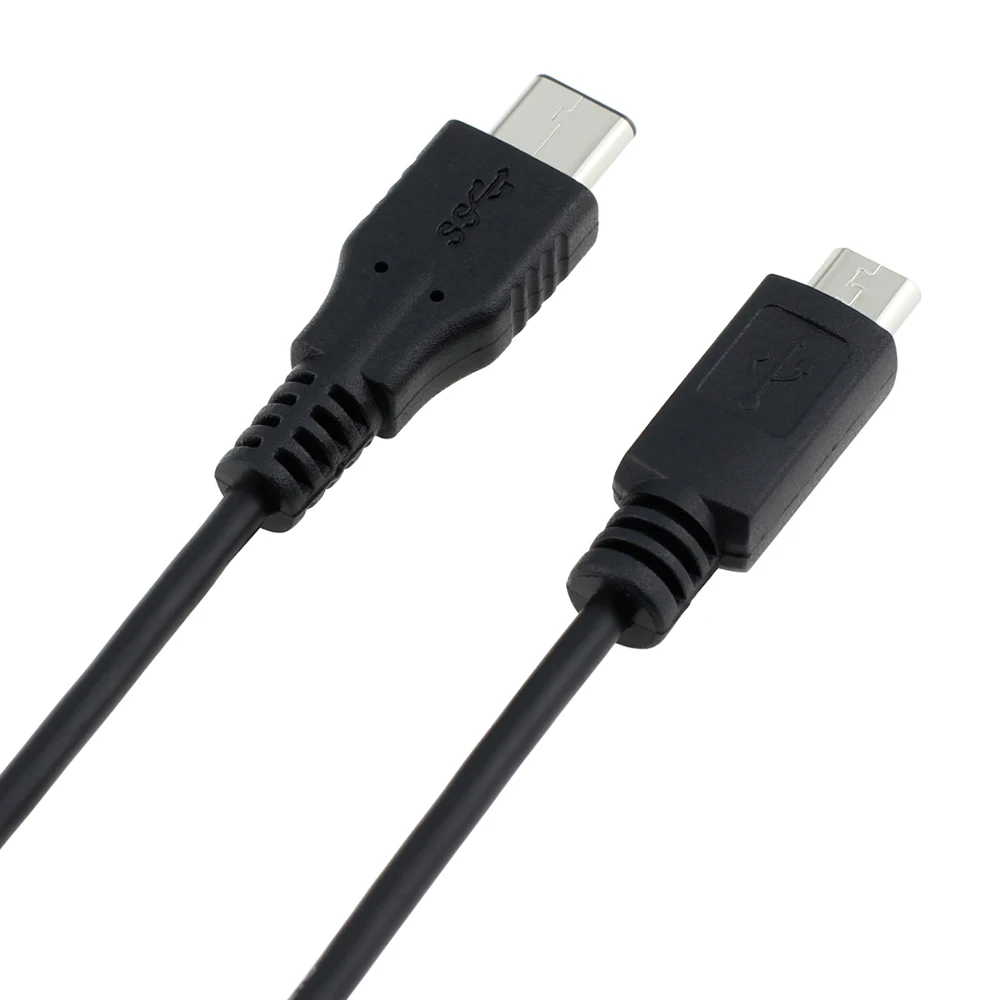 أوسب 3.1 USB-C نوع-C نوع C ذكر إلى المصغّر usb 2.0 5pin ذكر موصل كابل 100 سنتيمتر 1 متر