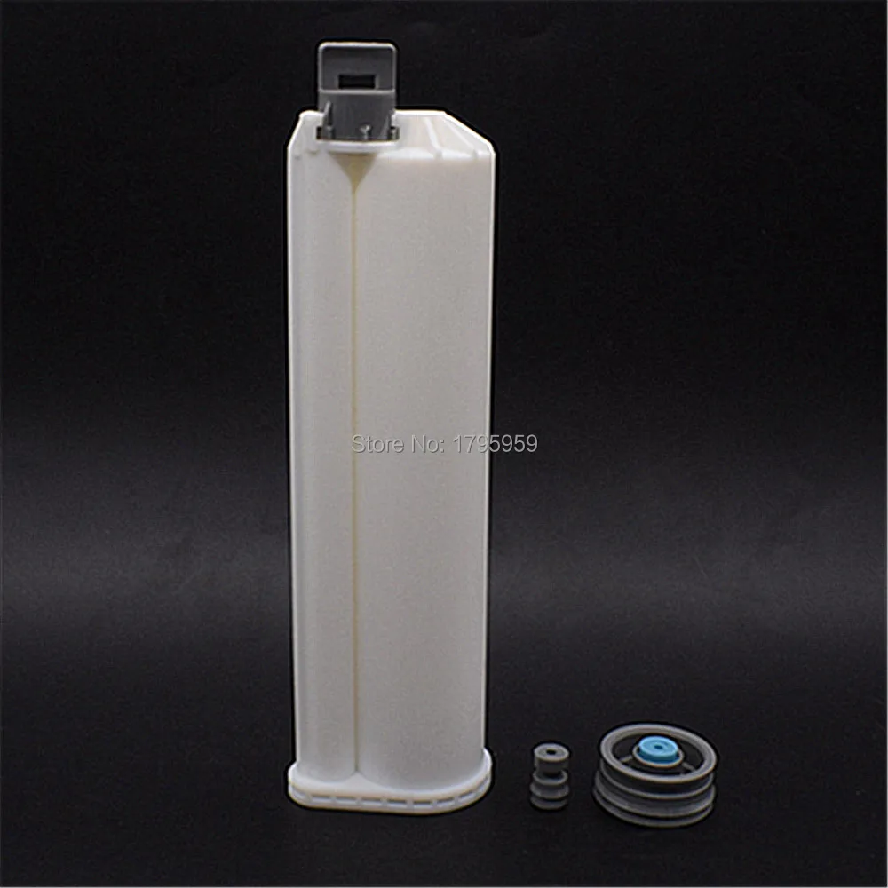 75ml Two Component Epoxy Resin Dispenser Glue Tube 10:1 Empty Dual Cartridge AB Epoxy Gun Cartridge for 75ml 10:1 Glue Gun Tools