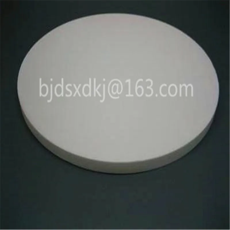 

99% Alumina Ceramic Plate , Circular , Insulated , Wear-resisting , diameter=90mm