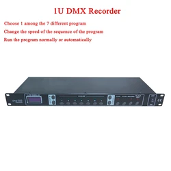 NEW 1342 1U DMX Recorder/Light Control Panel Program Store Running Console LCD Display For KTV/CLUB/Disco Room