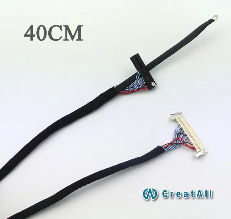 The right power supply 8-screen single-line FIX-30P-D8 clip ground 40cm