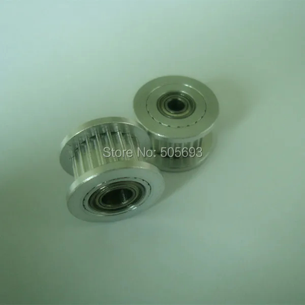 

10 pcs GT2 Timing Pulley 20 teeth Width 6mm with bearing 5mm bore for 3D printer accessories sell by one pack