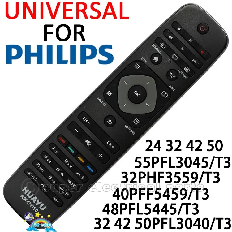 Replacement  REMOTE CONTROL USE FOR PHILIPS TV FOR 40PFL5507K  40PFL5507T 40PFL5537K  40PFL5527K