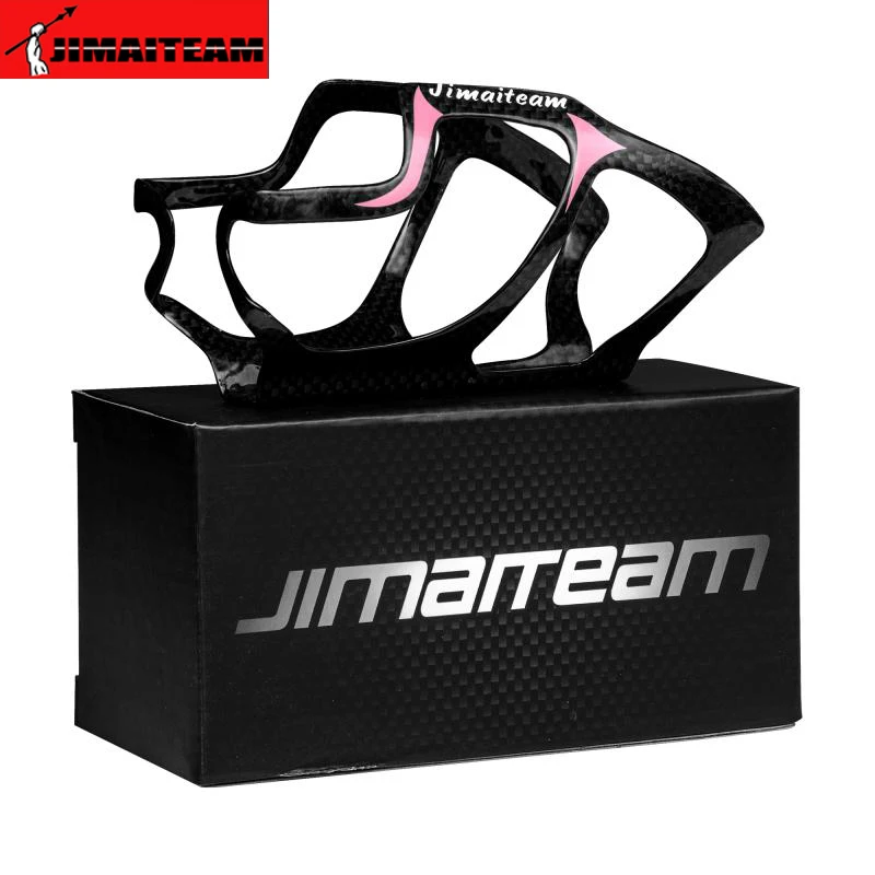 JIMITEAM All Carbon Fiber Water Bottle Frame Road Mountain Bike Folding Bicycle Aquarius Frame Bicycle Accessories