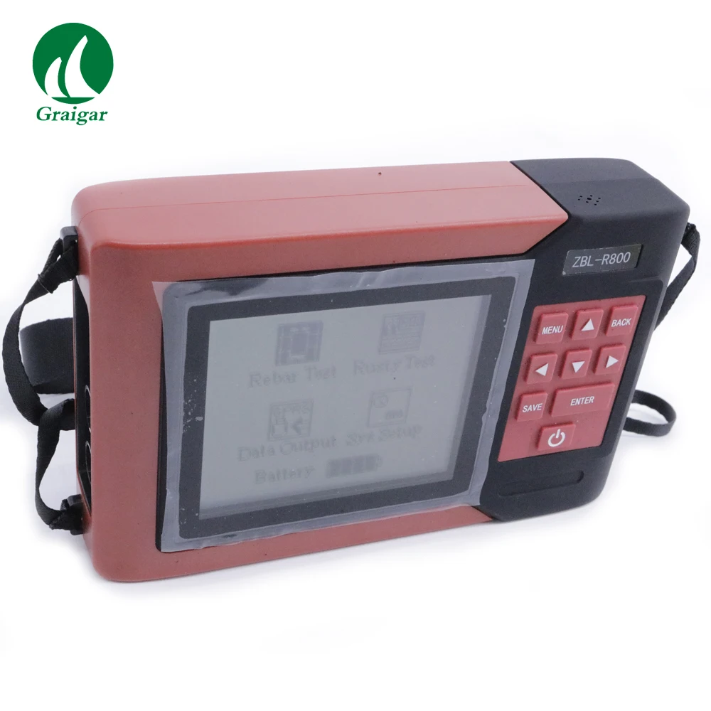 

ZBL-R800 Corrosion Detector for Testing the Thickness of Protective Layers Multi-Function Rebar Detector Rebar