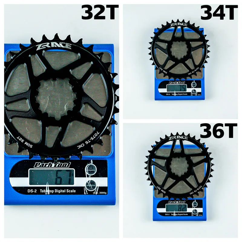 NEW ZRACE 10s/11s/12S Bicycle Chain Wheel,Direct Mount Crank Road Bike Chainring MTB Chainwheel AL 7075AL Offset 3mm SRAM-3