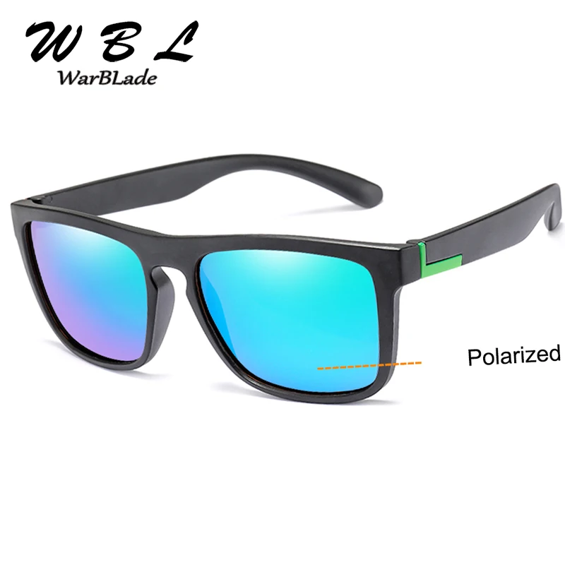 

WarBLade 2019 Men Square Flexible Polarized Sunglasses Luxury Brand Women Driving Goggles Soft Frame UV400 Eyewear Hot