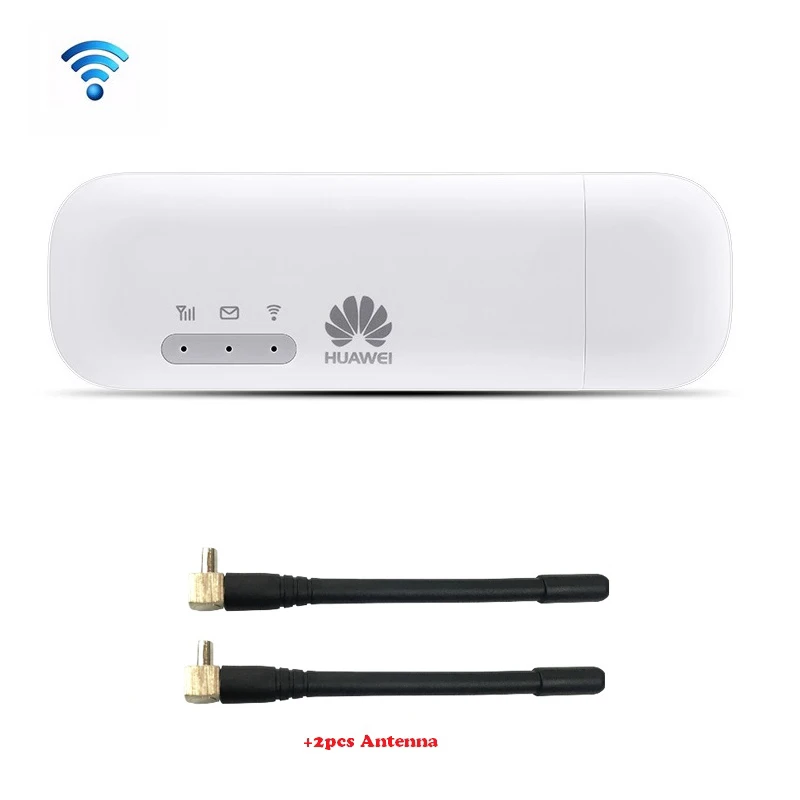 Huawei E8372 E8372h-153 HUAWEI LOGO with 2pcs Antenna 150M LTE USB Wingle LTE 4G USB WiFi Modem Unlocked