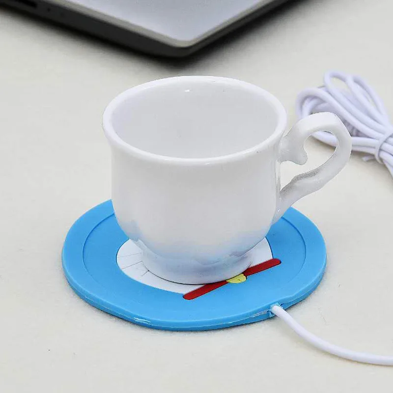 High Quality Creative 5V USB Cute Silicone Heat Warmer Heater Milk Tea Coffee Mug Hot Drinks Beverage Cup