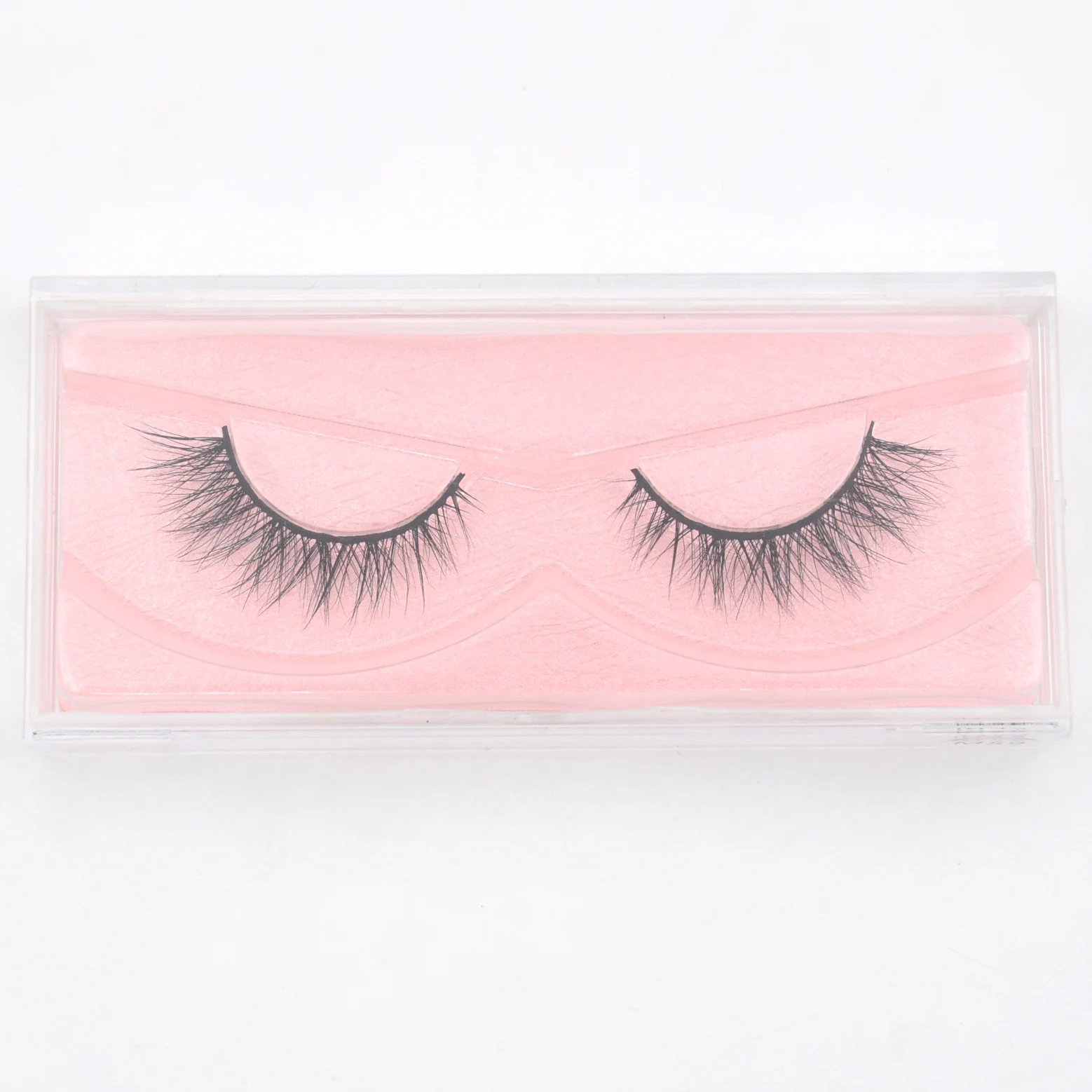 Visofree Eyelashes 3D Mink Lashes Natural Handmade Volume Soft Lashes Long Eyelash Extension Real Mink Eyelash for Makeup M51