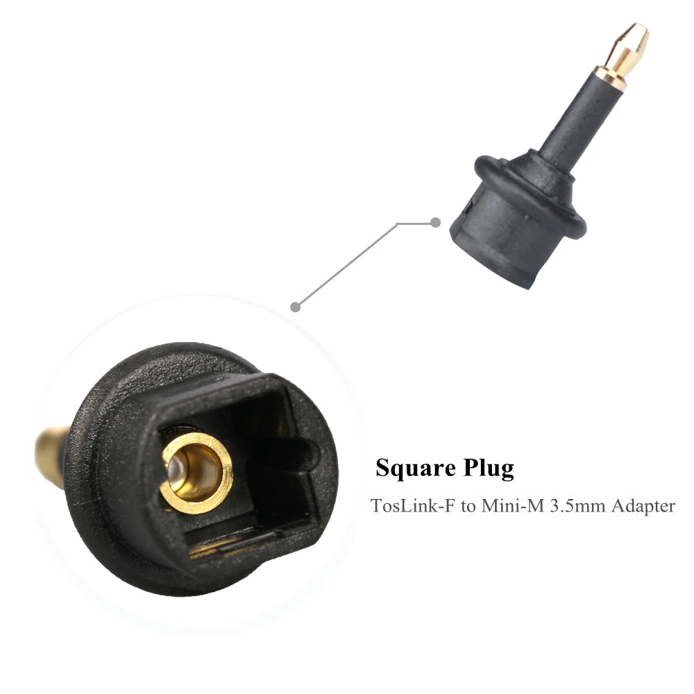 Koop AudioQuest Toslink-Mini Adaptor Adapter | 5 Jaar Garantie