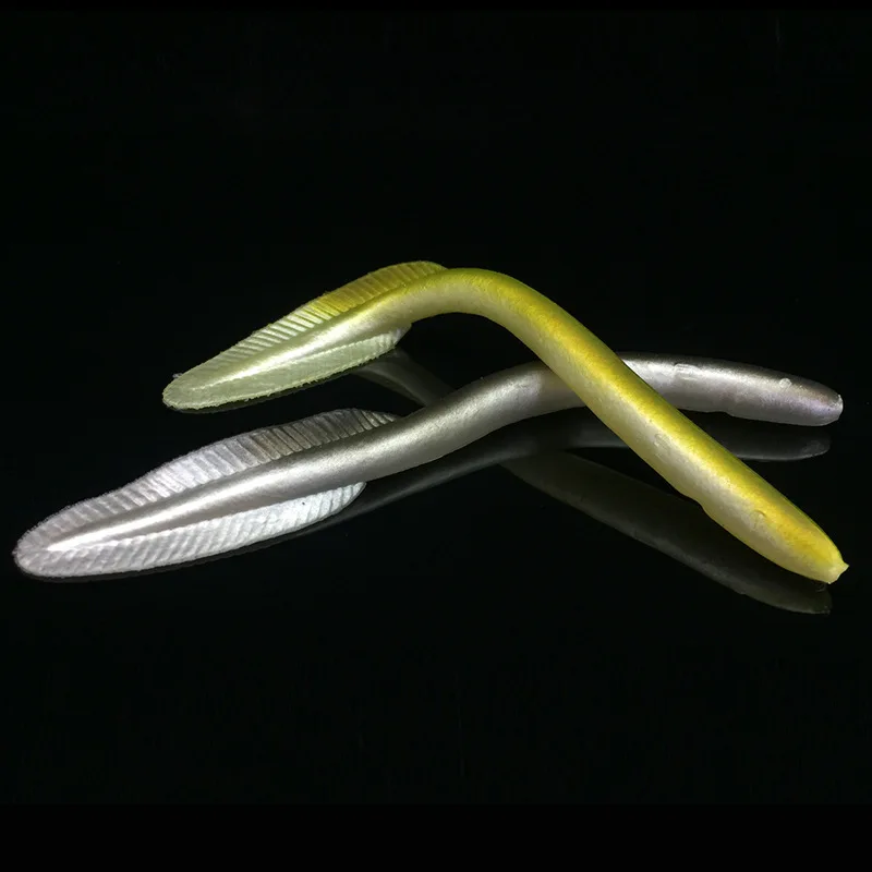 Soft Bait Small Eel Fishing Lure Super Live Vivid Ricefield Eels Loach 16cm/10g 12.5cm/6g Artificial Lures Lot 4 Pieces