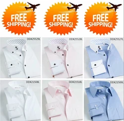 3 Tailor-Made Dress Shirts Men Bespoke Shirt,Camisa Social Masculina Slim Fit Man Dress Shirts Long Sleeve Chemises Sur Mesure