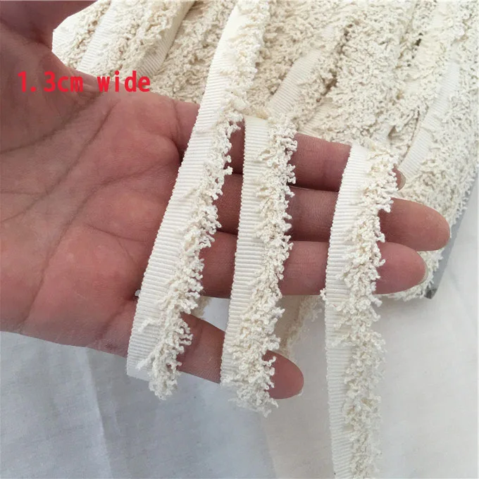 5Yds variety of exquisite fringed lace Beige color clothing coat side cuffs skirt pants lace accessories Z1492