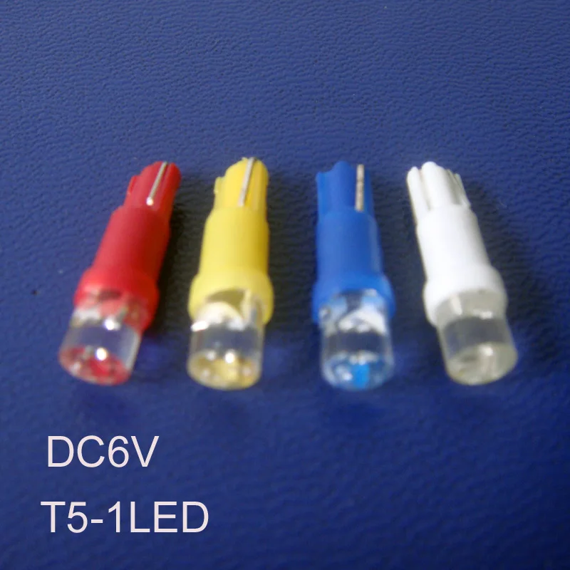 

High quality 6.3V T5 led,T5 warning lamp,led T5 instrument light,W3W led Light,T5 6V Indicator Lamp,T5 6V,free shipping 50pc/lot