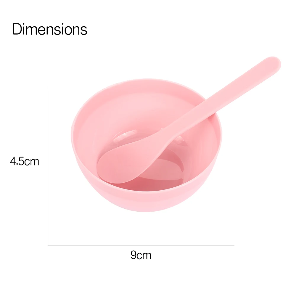 Diy Bowl Set Mud Tool Mixing Bowl With Spoon Crystal Mud Kids Toy Colorful Slime Container Box Diy Plasticine Slime Set For Clay