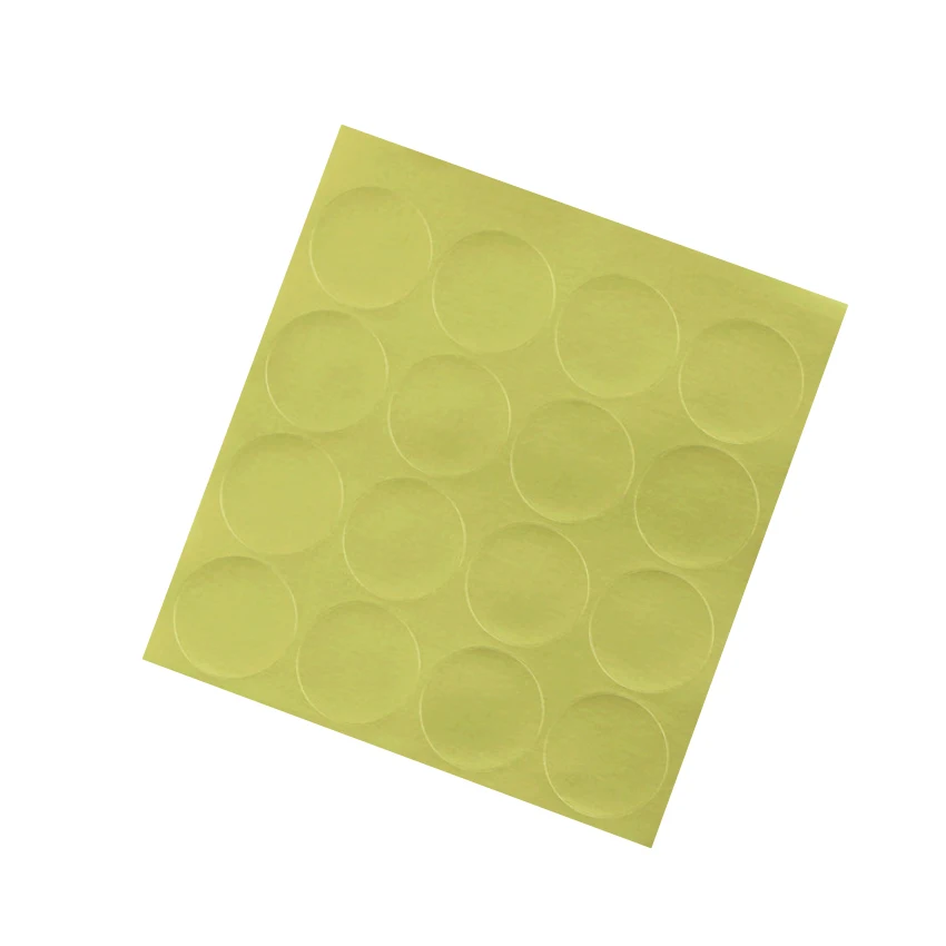 160pcs/lot Round Small Gold blank Handmade Cake Packaging Sealing Label Sticker Baking  Gift Stickers