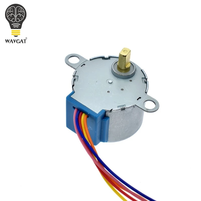 WAVGAT 5 V silnik krokowy 28BYJ-48 + ULN2003 sterownik moduł testowy dla Arduino, micro Mini Electric krok silnika dla PIC 51 AVR