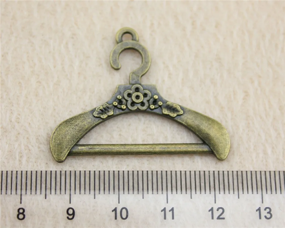 30pcs/lot 37*29mm ancient bronze Hanger charm Pendants DIY jewelry for bracelet necklace earring