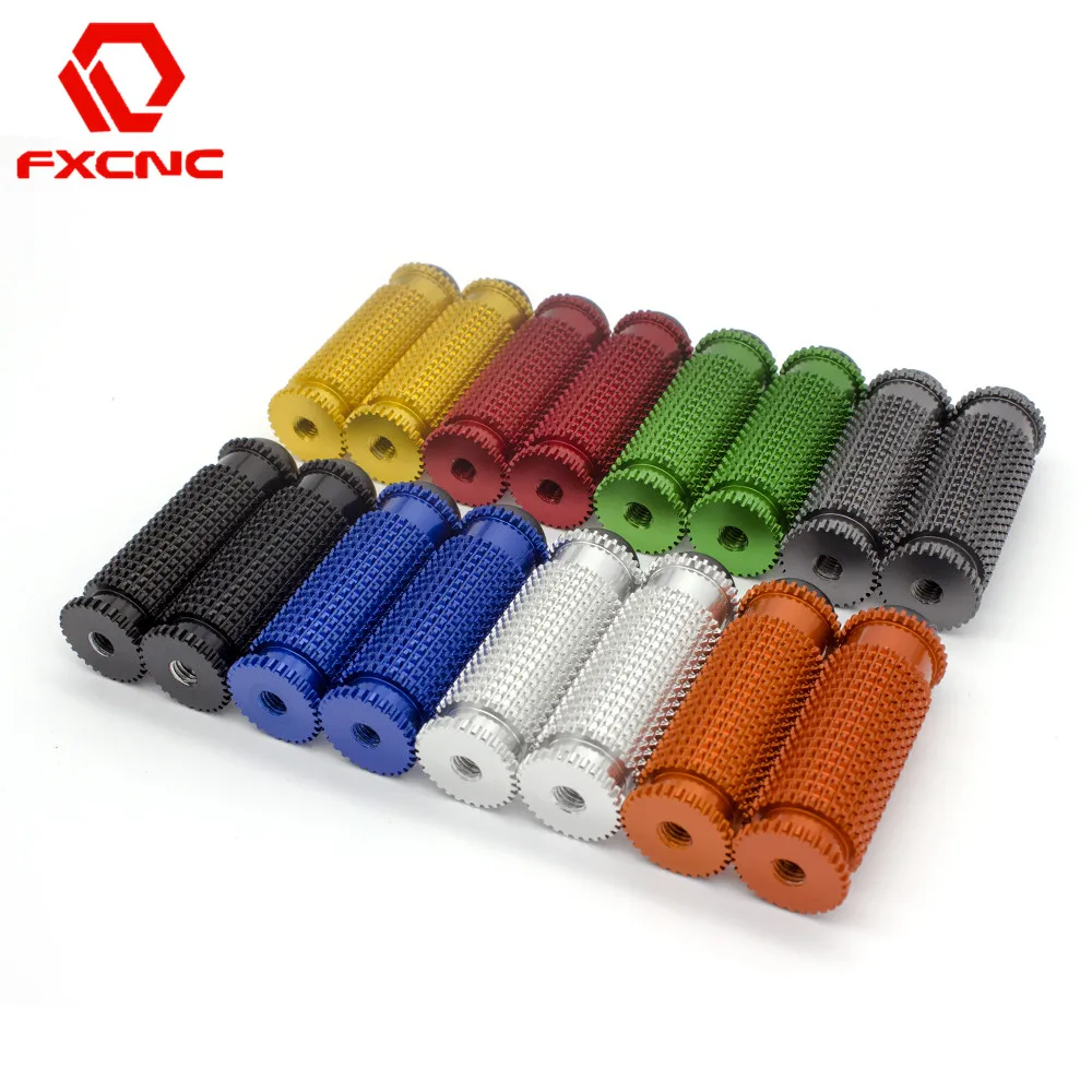 CNC Aluminum Motorcycle Rearset Footrests Footpeg Foot Pegs Pedal 8 Colors 8mm For Suzuki GSXR1000 K7 K8  GSXR1000 K5 K6 05-08