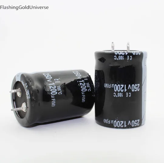 250V 1200UF 1200UF 250V   Electrolytic Capacitor  volume 30X40mm 30X50MM best quality