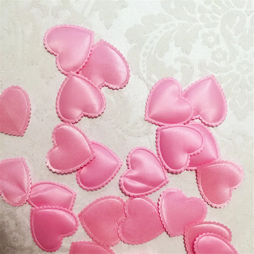 100Pcs/Set Sponge pink Heart Shaped Confetti Wedding Throwing Petals Romantic Wedding Decorations