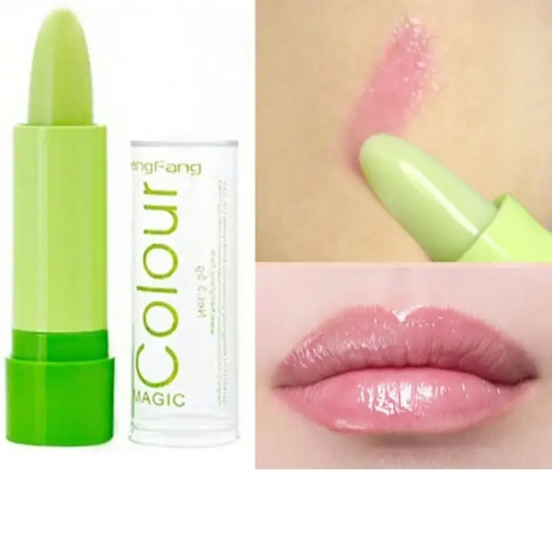 Color Changing Lip Balm Long-lasting Color Hygienic Moisturizing Lip Balm Anti-aging Makeup Natural Lip Balm