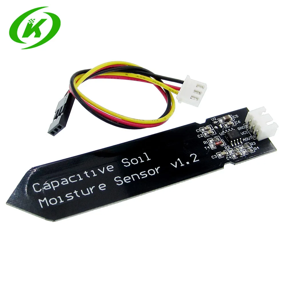 Capacitive soil moisture sensor not easy to corrode wide voltage wire