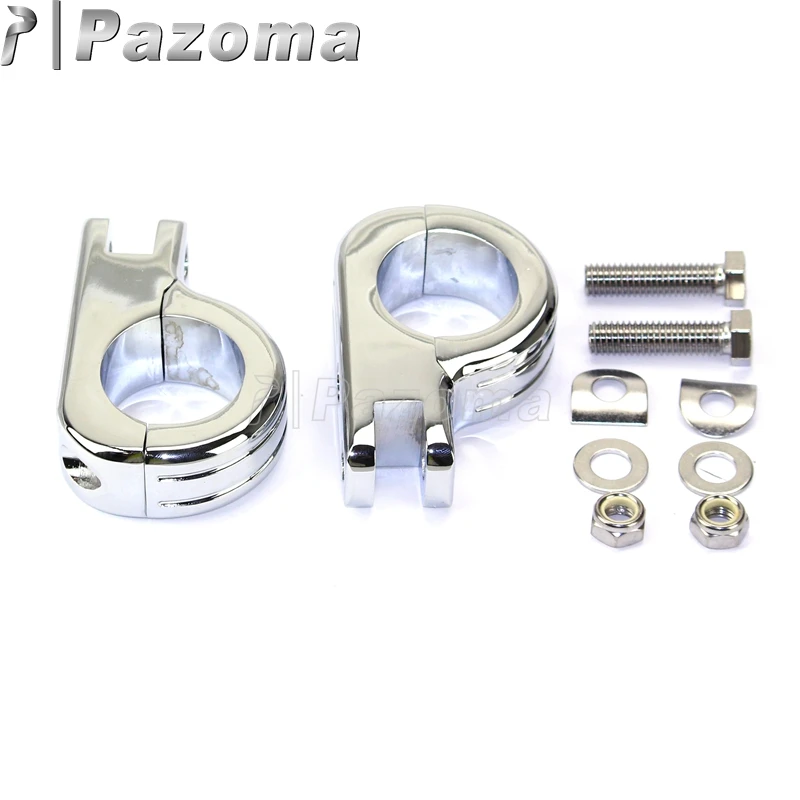 PAZOMA Chrome Motorcycle 1 1/2