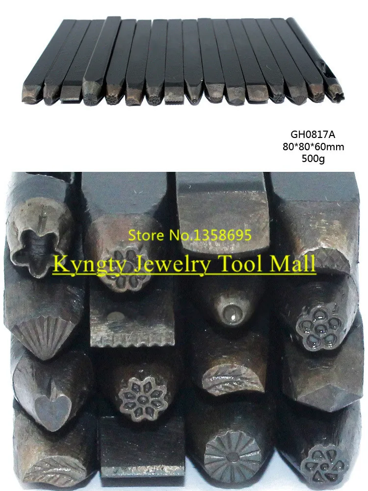 jewelry carved flower temporarily Golden anvil chisel equipment for DIY hand-carved jewelry goldsmith tools