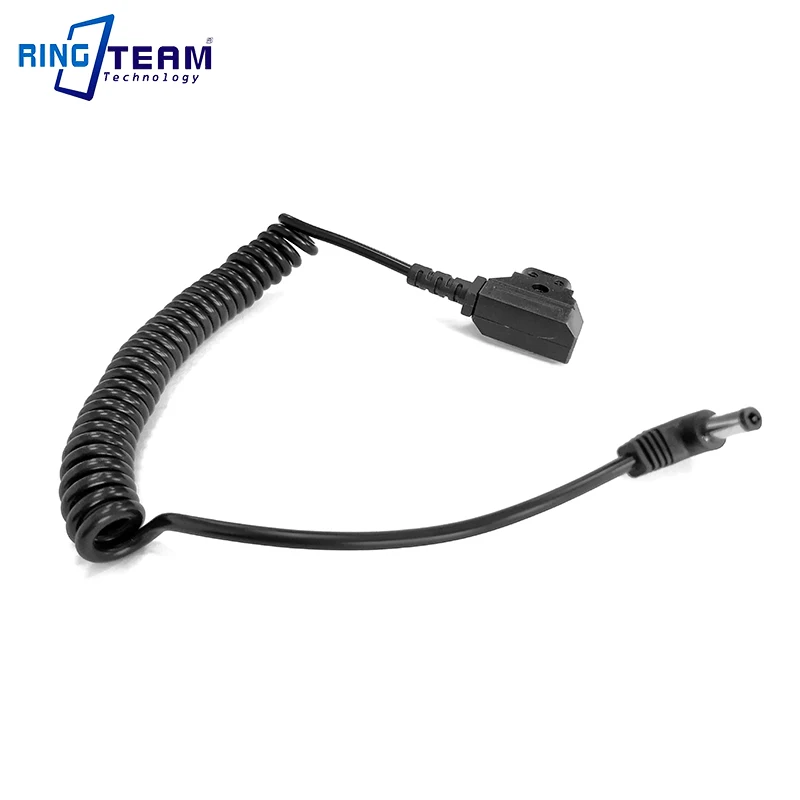 Kabel spiralny D-Tap do DC5,5x2,1MM do kamer Bmcc Bmpc Kabel zasilający — zdjęcie produktu 4