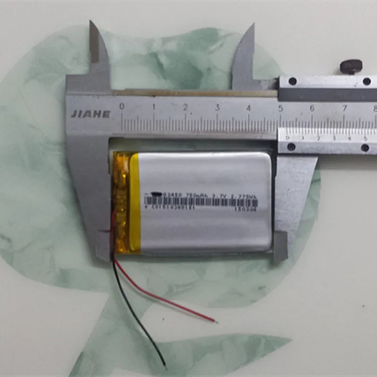 بطارية ليثيوم بوليمر 383450 ، 3.7 فولت ، 750 مللي أمبير ، لمكبرات الصوت MP3MP4 ، بطارية رقمية عالمية قابلة لإعادة الشحن ، خلية ليثيوم أيون قابلة لإعادة الشحن