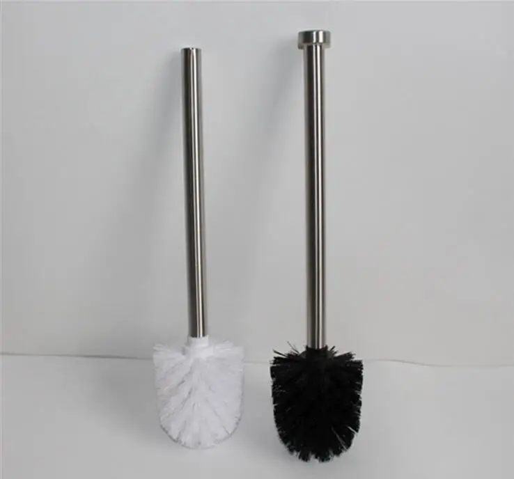 Wholesale simple creative toilet cleaning brush, European style bathroom toilet brush holder black or white